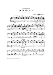Crépuscule, Op.18: Crépuscule by Albert Chandelier
