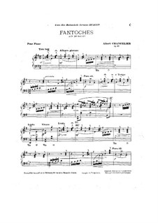 Fantoches, Op.29: Fantoches by Albert Chandelier