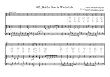 Bei des Storchs Wiederkehr: Bei des Storchs Wiederkehr by Ernst Richter