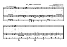 Der Schneemann: Der Schneemann by Ernst Richter