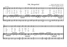 Morgenlied: Morgenlied by Joseph Gersbach