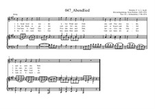 Abendlied: Abendlied by Ernst Richter