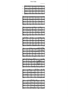 Ensemble version: para quarteto de flauta by Franz Xaver Gruber