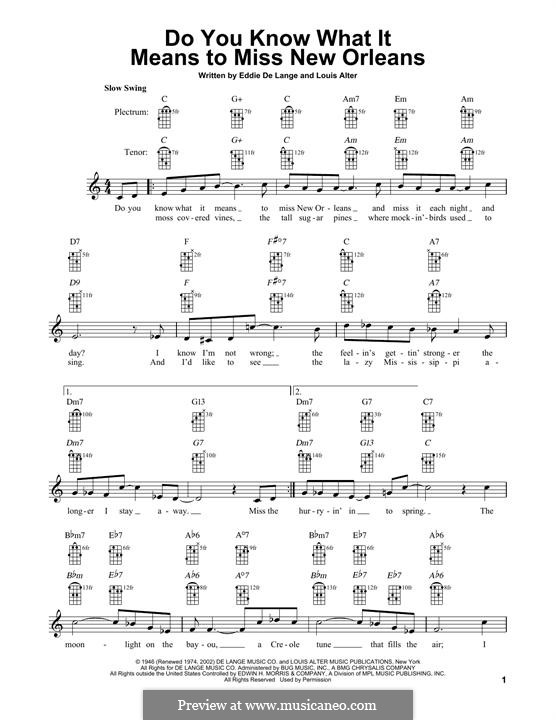 Do you know what it means to miss new orleans louis armstrong por e d