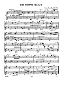 Twelve Miniatures, Op.20: set completo by César Cui