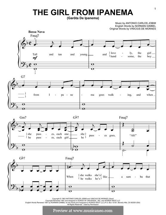 Piano version: para um único musico (Editado por H. Bulow) by Antonio Carlos Jobim