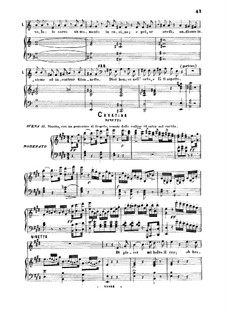 La gazza ladra (The Thieving Magpie): Di piacer mi balza il cor. Cavatina for Soprano by Gioacchino Rossini