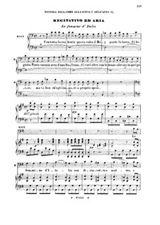 L'italiana in Algeri (The Italian Girl in Algiers): Le femmine d'Italia. Recitative and Aria for Baritone by Gioacchino Rossini