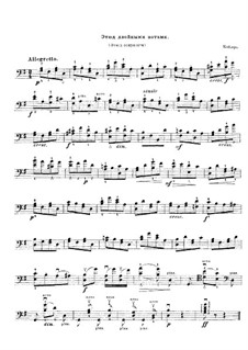 Double notes etude: Double notes etude by Reinhard Keiser