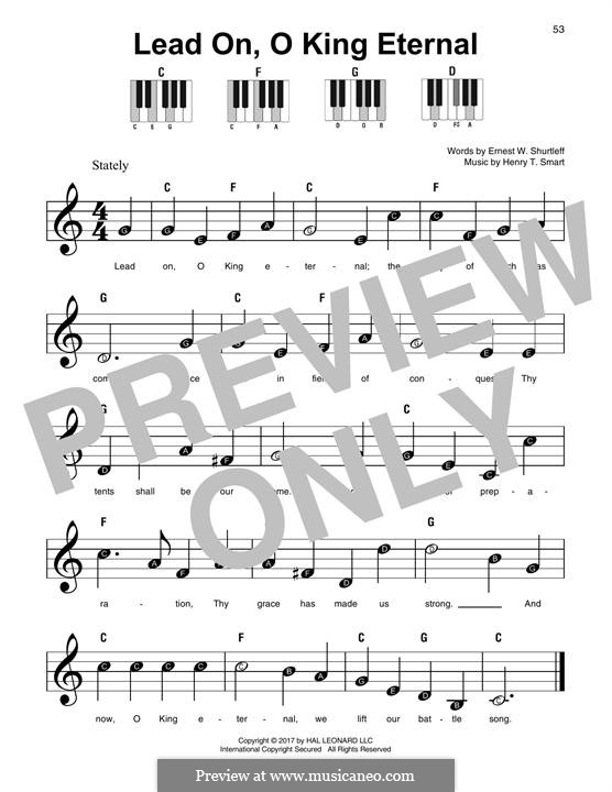 Lead on, o King Eternal: For any instrument by Henry Smart