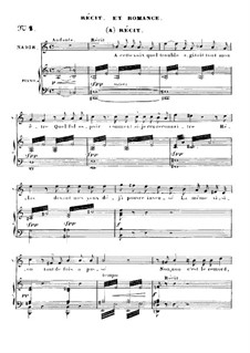 Je crois entendre encore: For tenor and piano by Georges Bizet