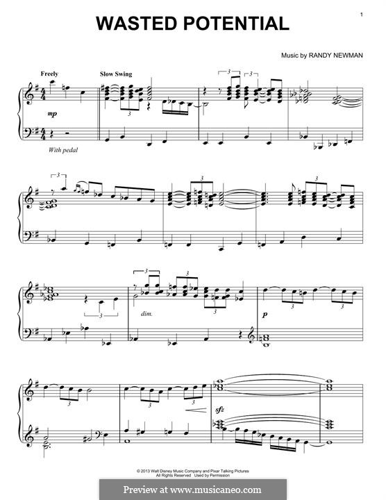 Wasted Potential: Para Piano by Randy Newman