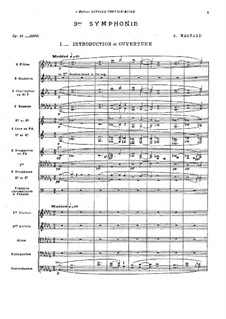 Symphony No.3 in B Flat Minor, Op.11: Symphony No.3 in B Flat Minor by Albéric Magnard