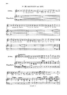 Joshua, HWV 64: As chears the sun the tender flow'r. Recitative and Aria for soprano by Georg Friedrich Händel