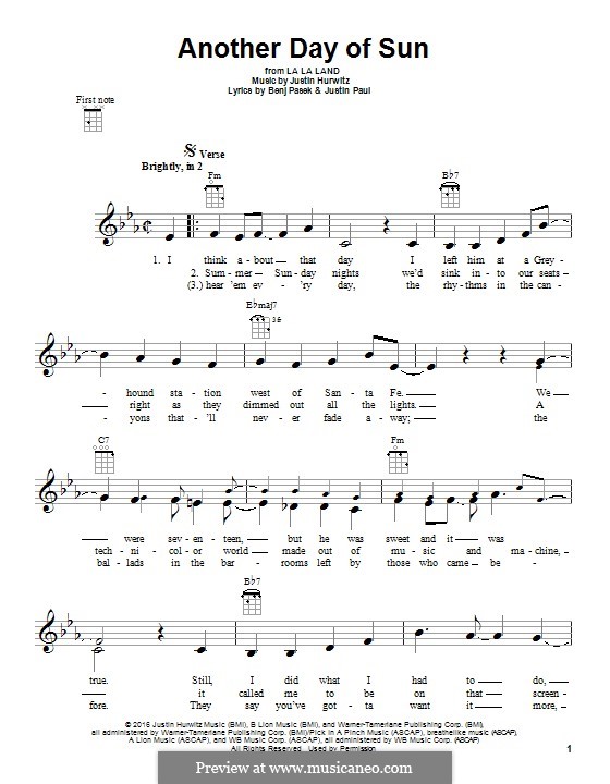 Another Day of Sun (from La La Land) por J. Hurwitz em músicaNeo