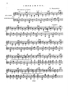 Six Pieces, Op.36: No.1 La cadence (in A Minor) by Sigismond Thalberg