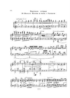 Mazepa, TH 7: Act II, No.10-12 – piano-vocal score by Pyotr Tchaikovsky