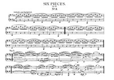 Six Pieces for Piano Four Hands, J.81-86 Op.10: peça No.3 by Carl Maria von Weber