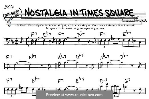 Nostalgia in Times Square: For any instrument by Charles Mingus