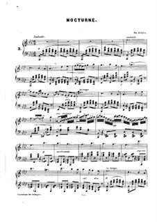 Nocturne in A Flat Major, Op.24: Para Piano by Theodor Döhler