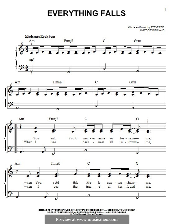 Everything Falls Fee Por S Fee E Kirkland Partituras On Musicaneo musicaneo