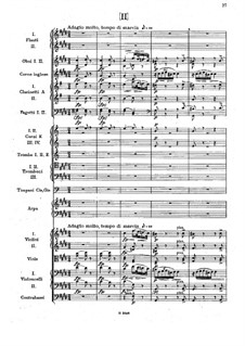 Symphony No.3 in E Flat Major, B.34 Op.10: movimento II by Antonín Dvořák