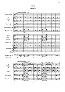 Symphony No.3 in E Flat Major, B.34 Op.10: movimento III by Antonín Dvořák