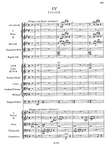 Symphony No.2 in B Flat Major, B.12 Op.4: Movimento IV by Antonín Dvořák