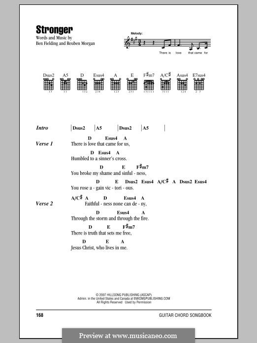 Stronger: Letras e Acordes by Ben Fielding, Reuben Morgan