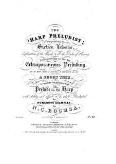 The Harp Preludist: The Harp Preludist by Robert Nicolas-Charles Bochsa