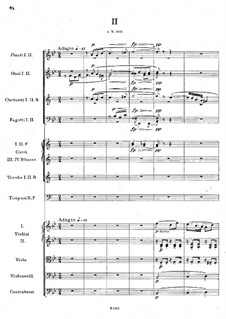 Symphony No.6 in D Major, B.112 Op.60: movimento II by Antonín Dvořák