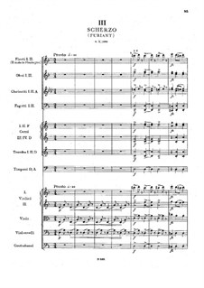 Symphony No.6 in D Major, B.112 Op.60: movimento III by Antonín Dvořák