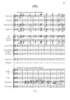Symphony No.5 in F Major, B.54 Op.76: movimento III by Antonín Dvořák