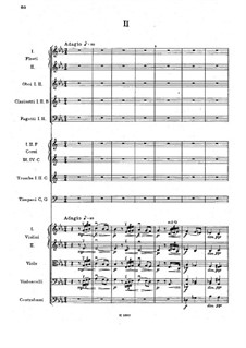 Movement II: partitura completa by Antonín Dvořák