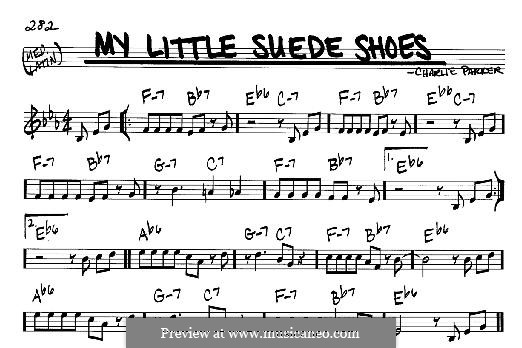 My Little Suede Shoes: For any instrument by Charlie Parker