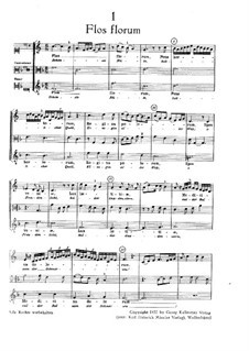Twelve Sacred and Secular Songs: Twelve Sacred and Secular Songs by Guillaume Dufay
