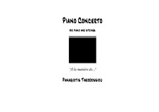 Piano Concerto, Op.33: Piano Concerto by Panagiotis Theodossiou