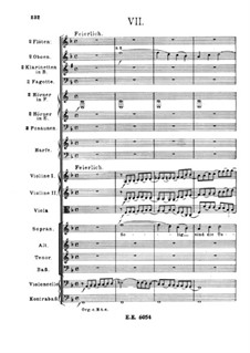 A German Requiem, Op.45: Movement VII by Johannes Brahms