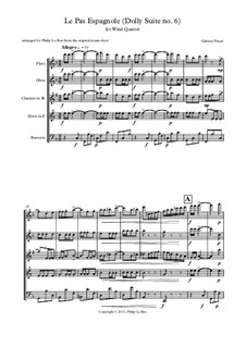 Dolly Suite, Op.56: No.6 Le Pas Espagnole by Gabriel Fauré