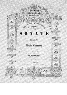 Three Sonatas, Op.33: Soneto No.3 by Muzio Clementi