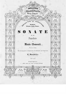 Three Sonatas, Op.50: Sonata No.1 by Muzio Clementi