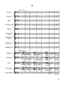 Movement II: partitura completa by Antonín Dvořák