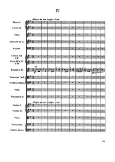 Movement IV: partitura completa by Antonín Dvořák