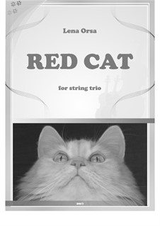 Red Cat: para trio de cordas by Lena Orsa