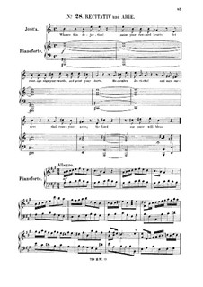 Joshua, HWV 64: With redoubled rage return. Recitative and aria for tenor by Georg Friedrich Händel