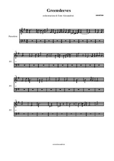 Chamber version: For chamber orchestra e piano – piano part by folklore