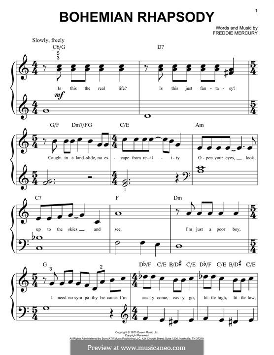 Instrumental version: Para Piano by Freddie Mercury