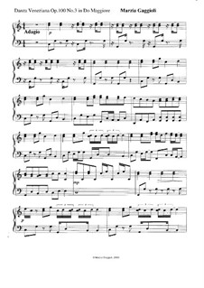 Danza Venezianas, Op.100: Danza Veneziana No.3 in Do Maggiore by Marzia Gaggioli