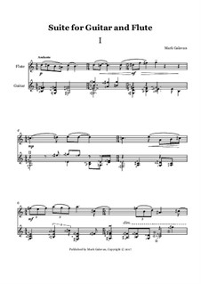 Suite for Guitar and Flute - Mvt. I-IV: Suite for Guitar and Flute - Mvt. I-IV by Mark Galavan