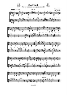 No.4 Minuet in G Major, BWV Anh.114: Para Guitarra by Johann Sebastian Bach